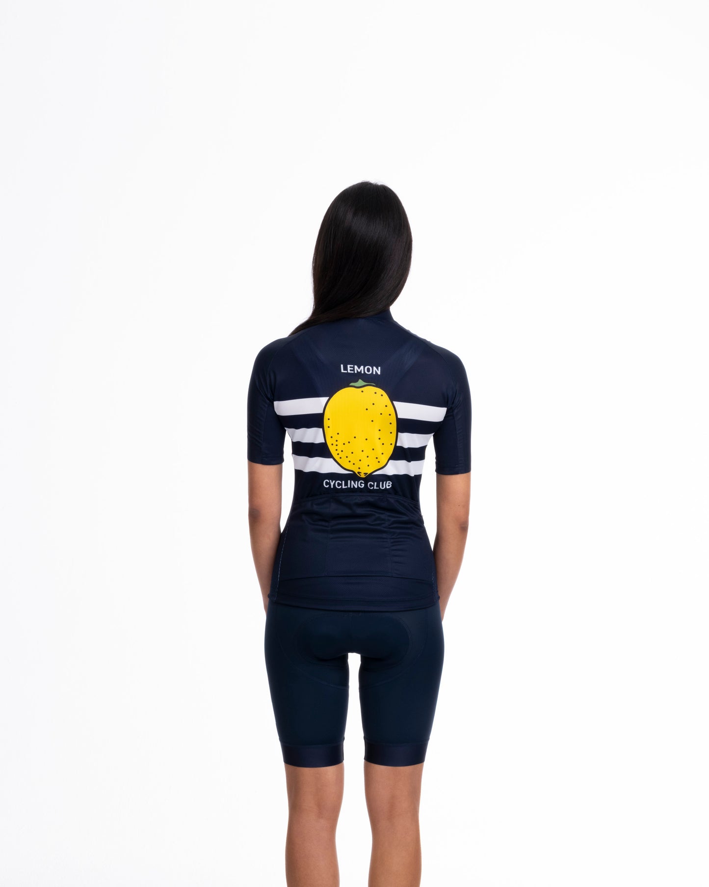 Lemon Cycling Club Trikot Women Blue