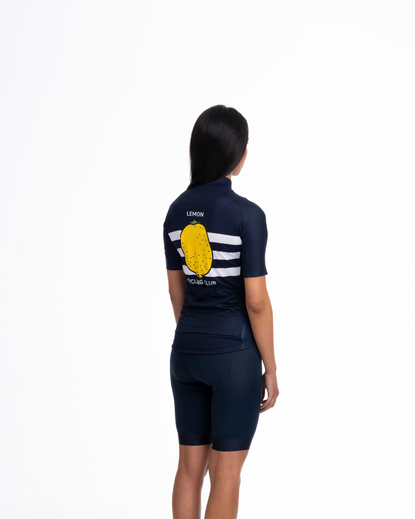 Lemon Cycling Club Trikot Women Blue