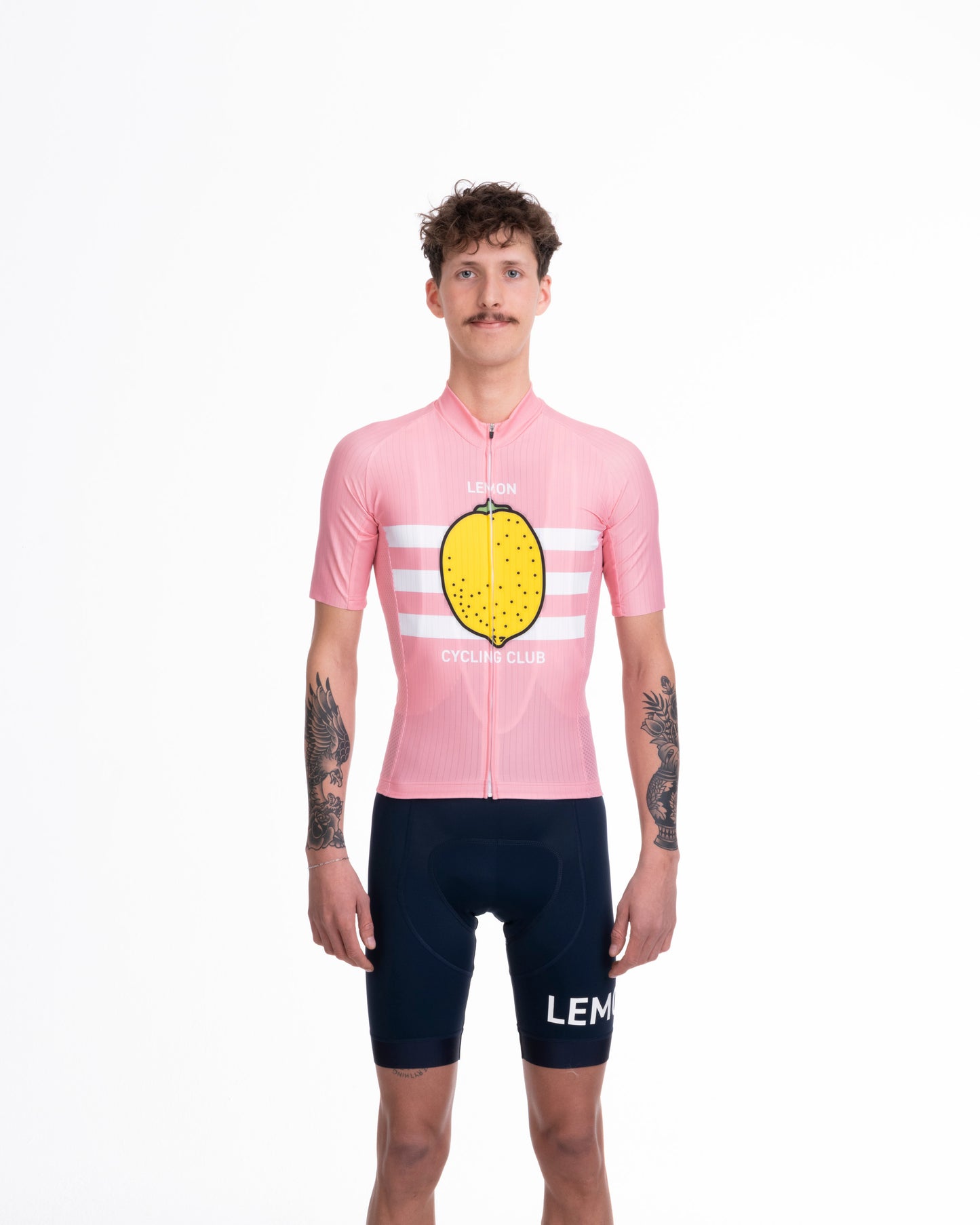 Lemon Cycling Club Trikot Men Pink
