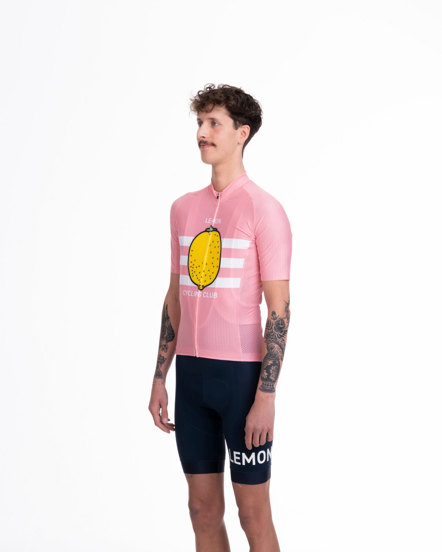 Lemon Cycling Club Trikot Men Pink