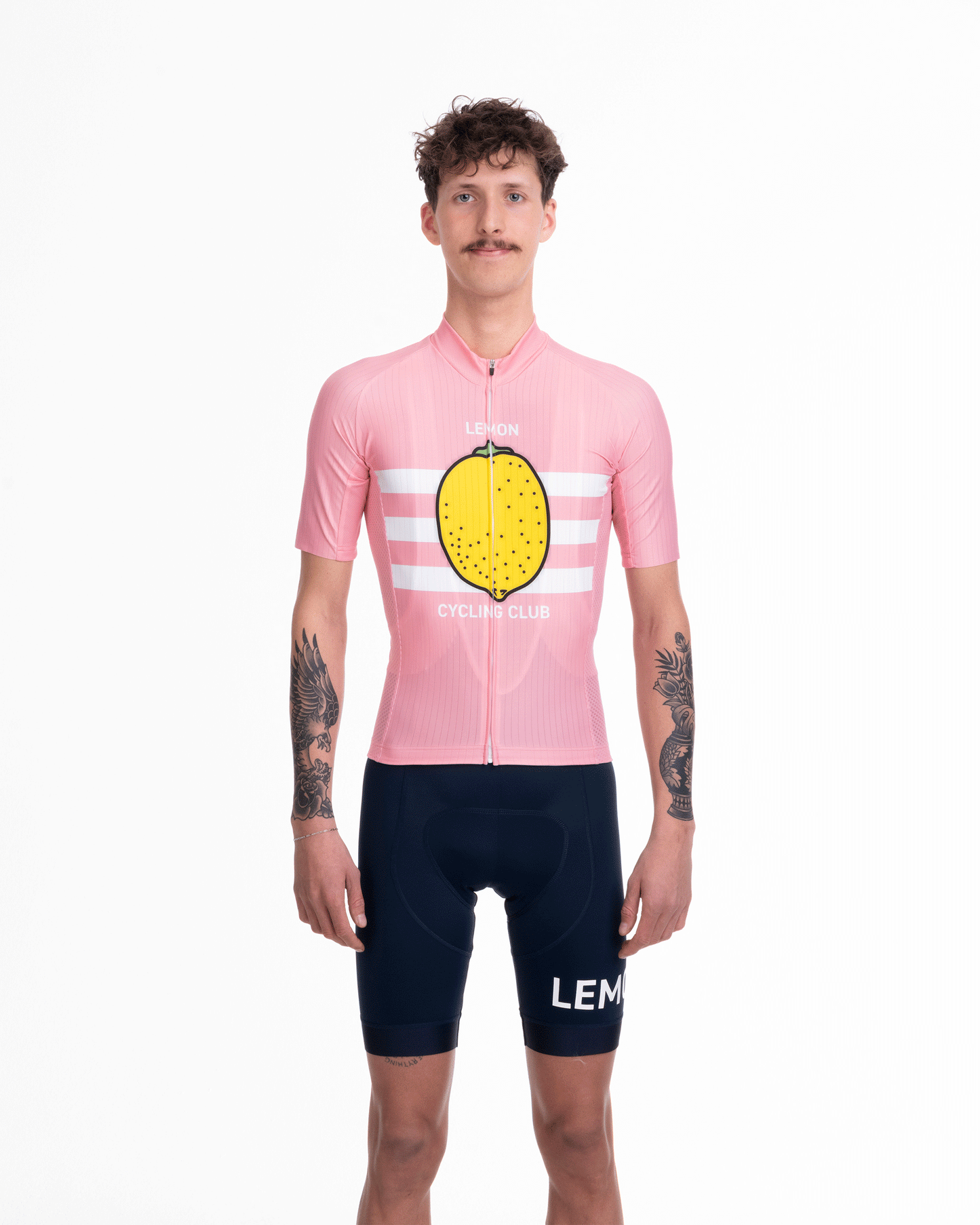 Lemon Cycling Club Trikot Men Pink