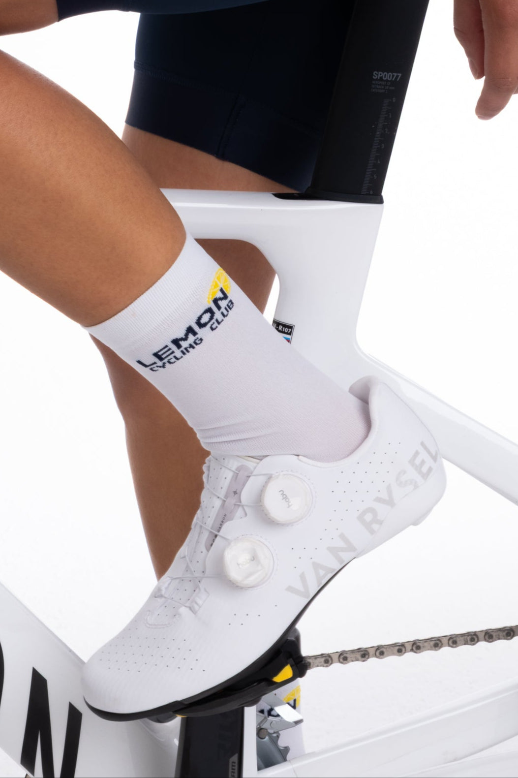 Lemon Cycling Club Logo Socken